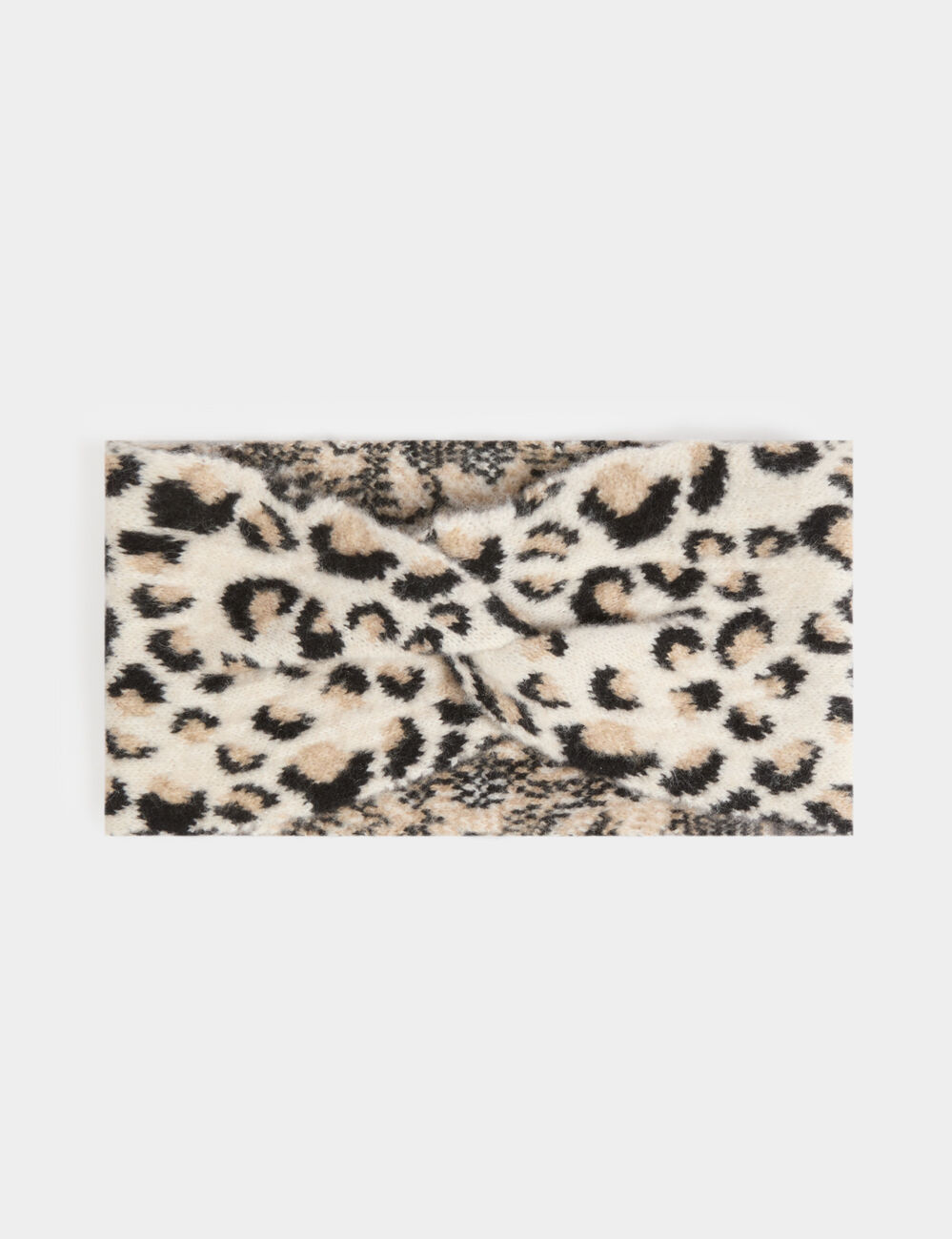Bandeau imprim&eacute; l&eacute;opard multicolore femme