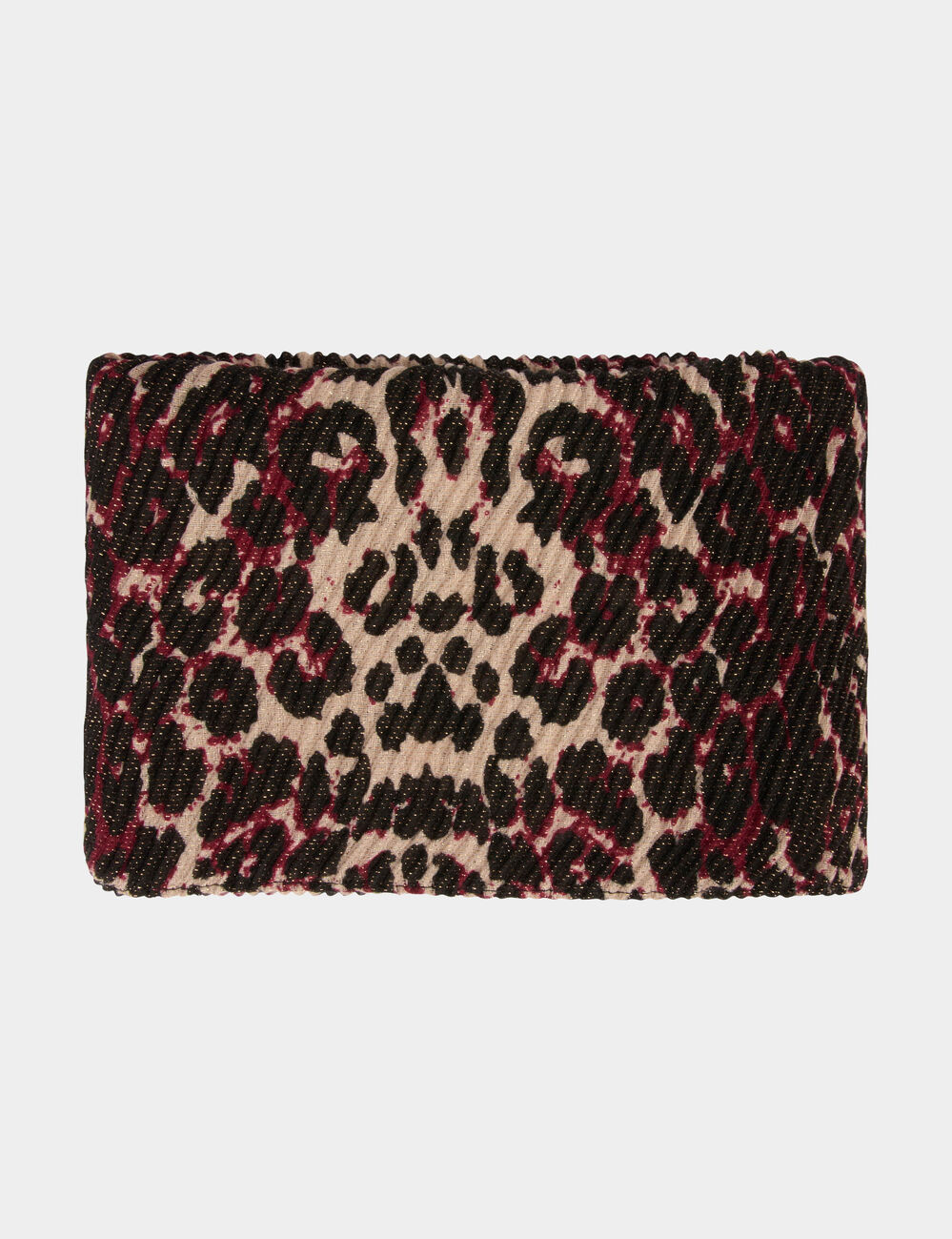 Foulard pliss&eacute; multicolore femme