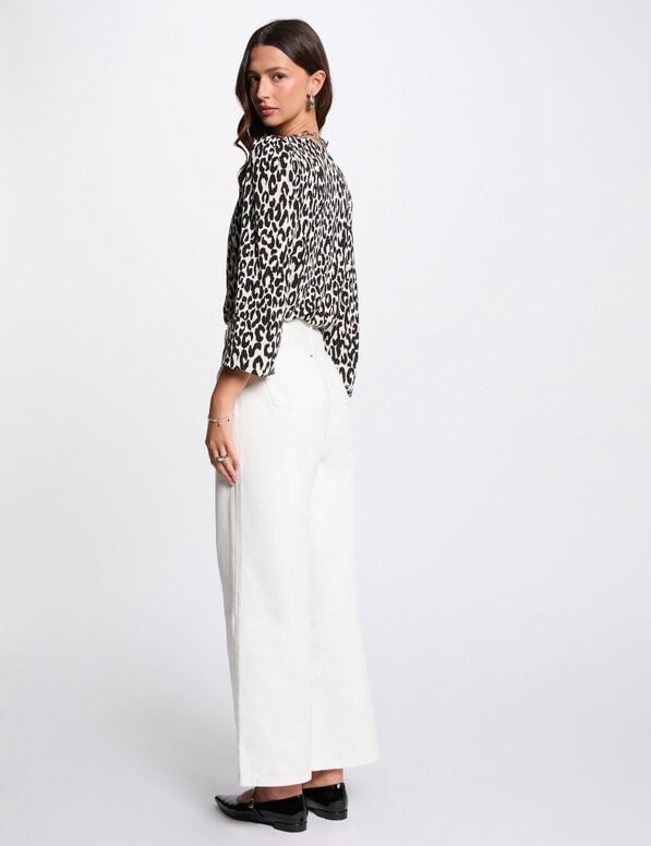 chemise manches longues blanc femme Chemise manches longues blanc femme