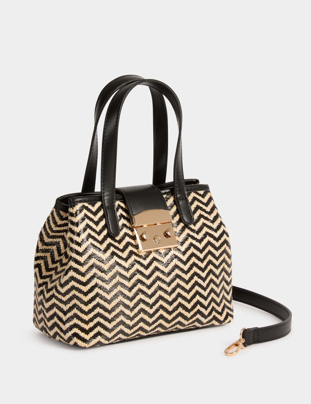 Sac cabas noir femme