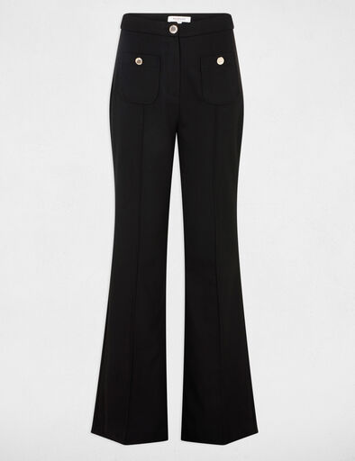 pantalon bootcut noir femme Pantalon bootcut noir femme