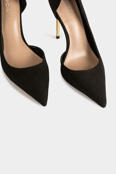 Escarpins à talons aiguilles noir femme