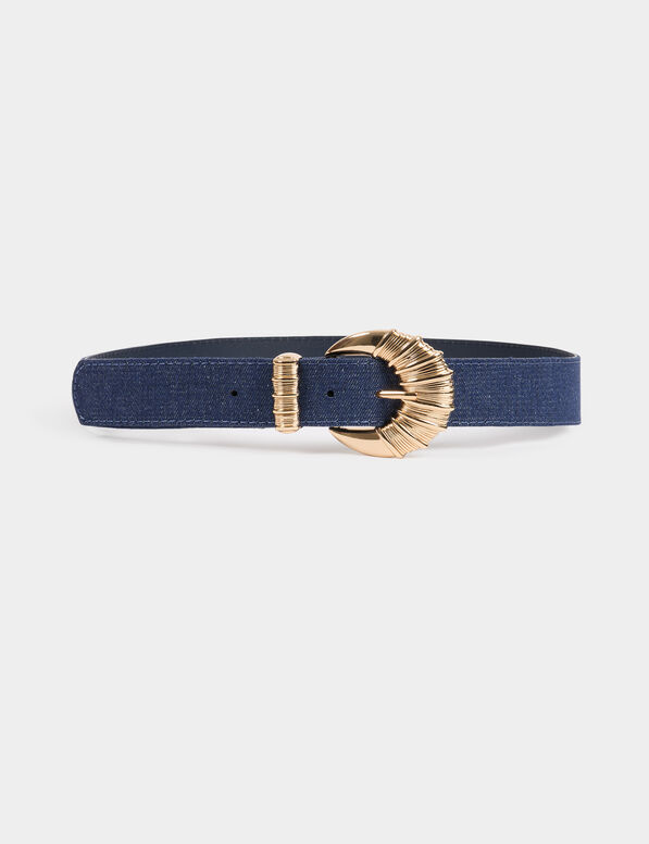 ceinture en jean denim brut femme Ceinture en jean denim brut femme