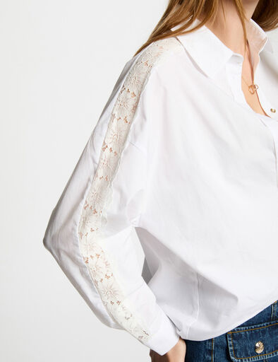 chemise manches longues blanc femme Chemise manches longues blanc femme