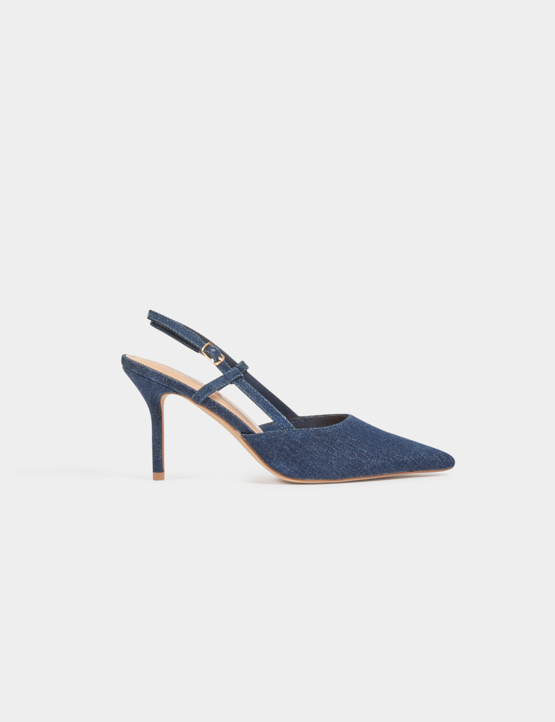 Escarpins slingback stone femme