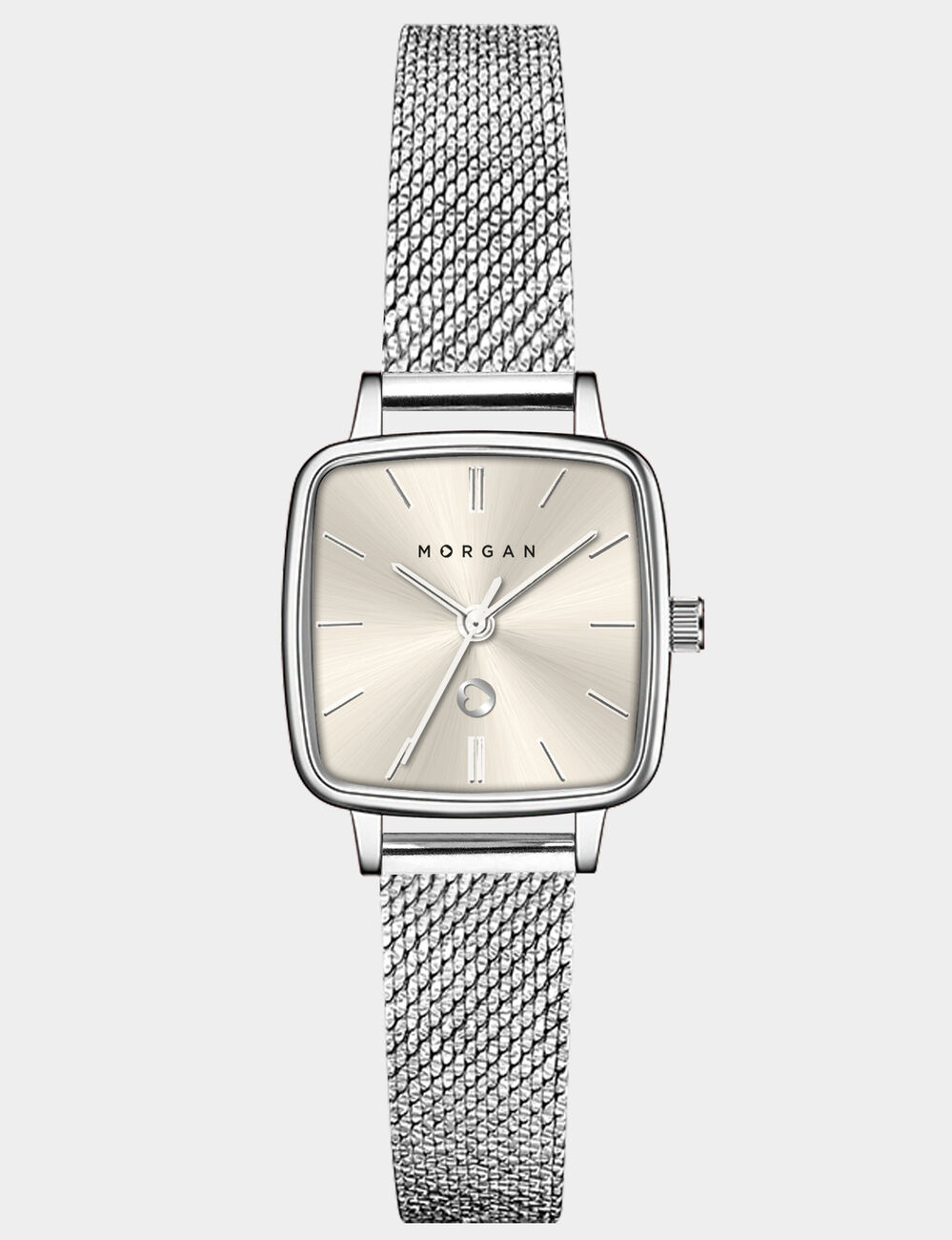 Montre couleur argent femme