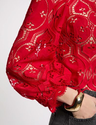 blouse manches longues rouge femme Blouse manches longues rouge femme