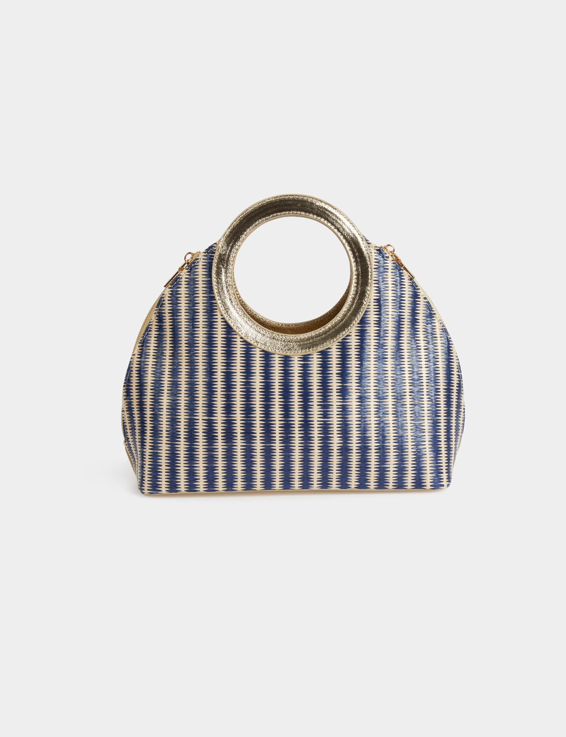 Sac tressé à rayures - Morgan - Modalova