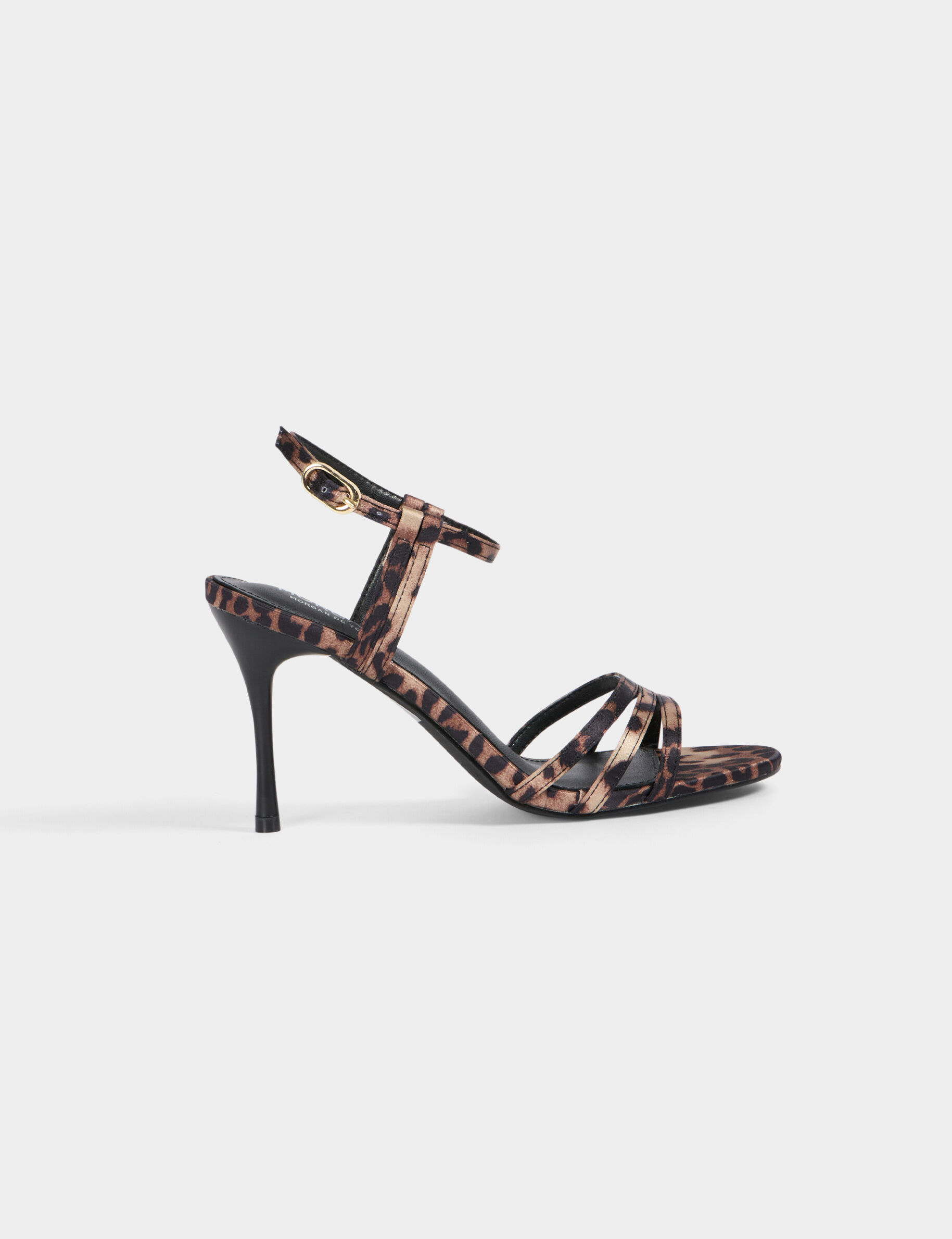 Sandales à talons imprimées - Morgan - Modalova