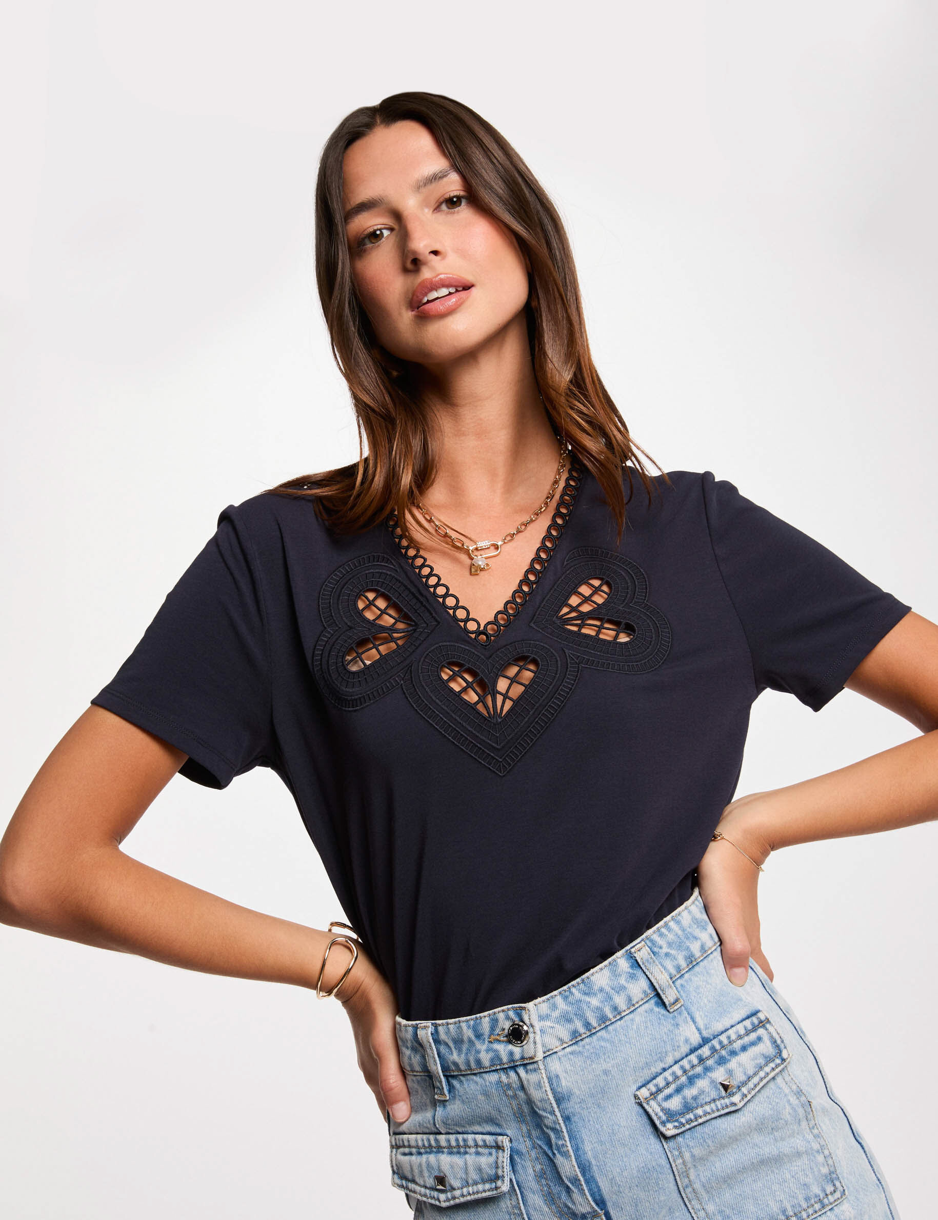 T shirt Morgan 188129VTAH25 EU - vue 5