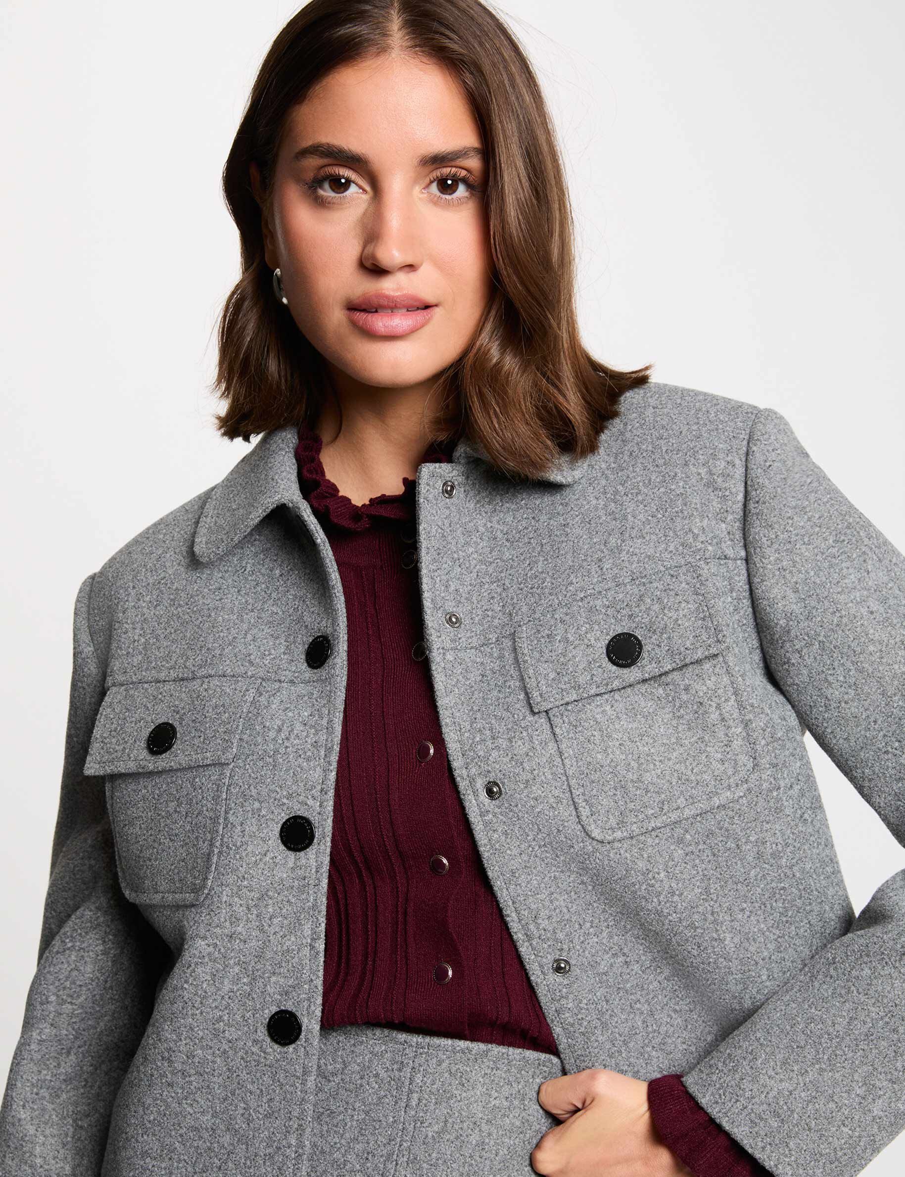 Veste ajustée sans manches moyen femme
