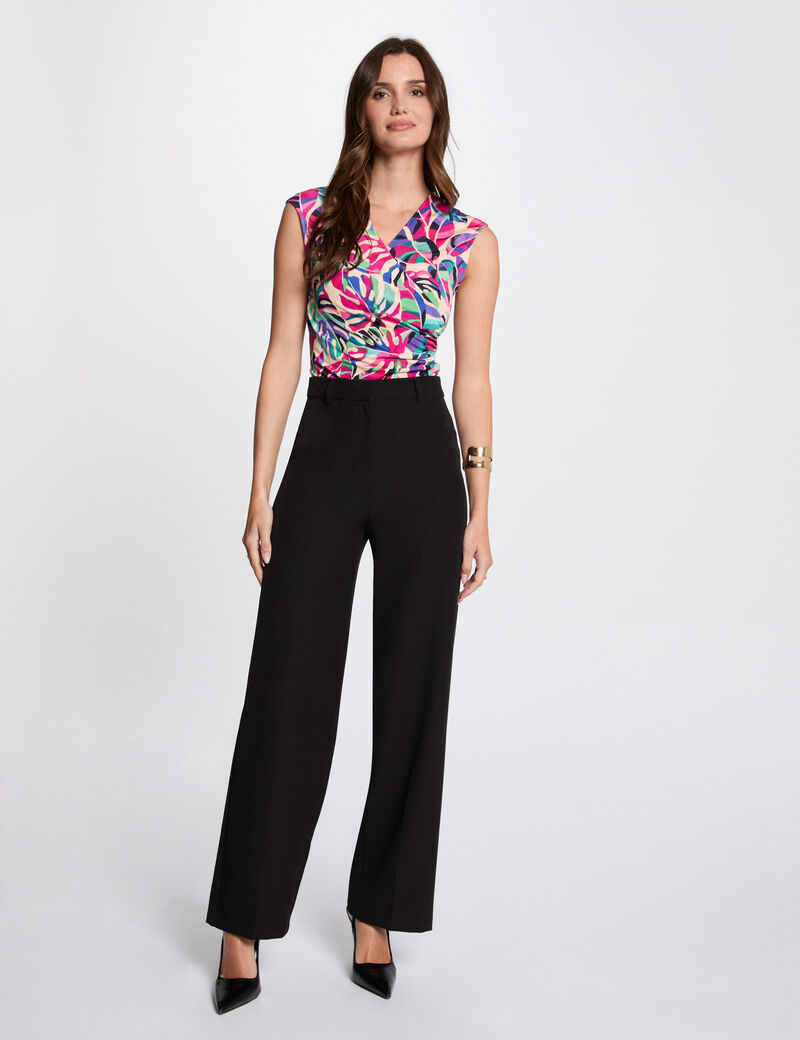 t shirt manches courtes multicolore femme T-shirt manches courtes multicolore femme