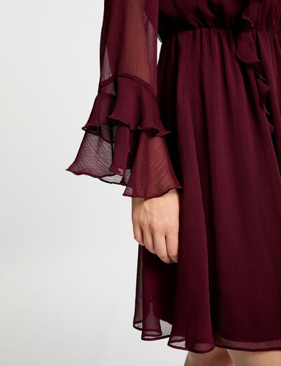 Robe Fluide Morgan Violet - Taille L - Neuf Avec étiquettes