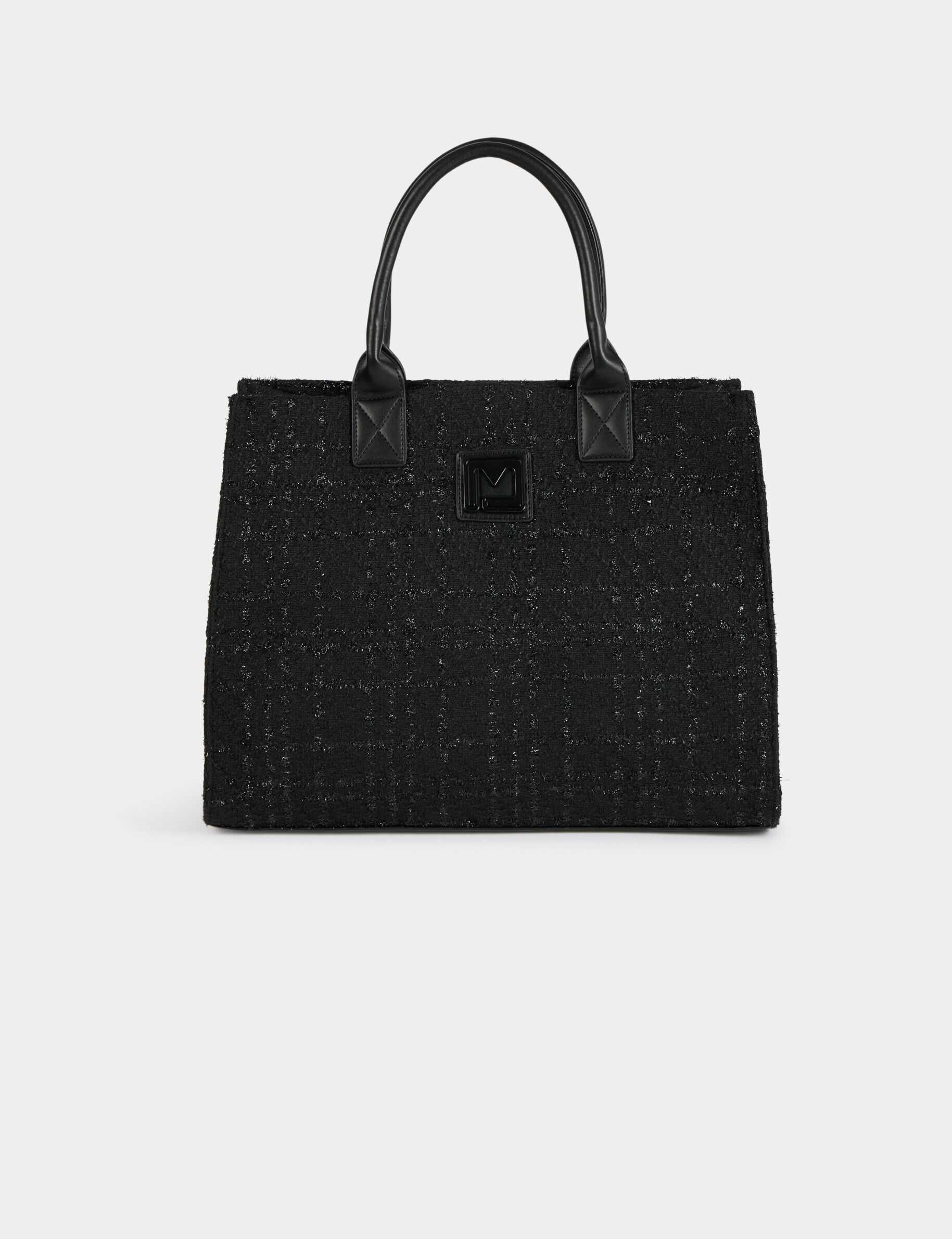 Sac cabas tweed femme - vue 2