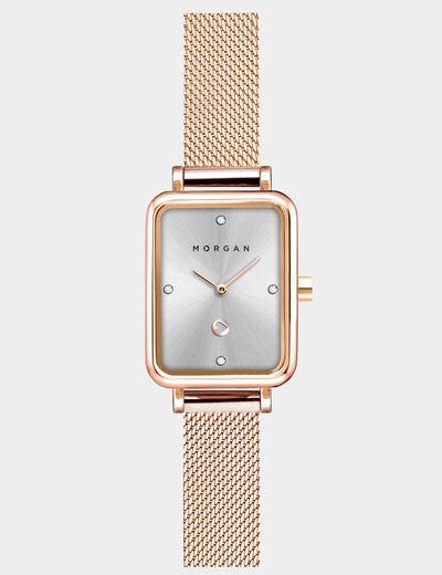 Montre rose femme