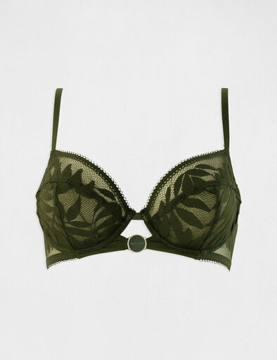 soutien gorge armatures vert kaki femme Soutien-gorge armatures vert kaki femme