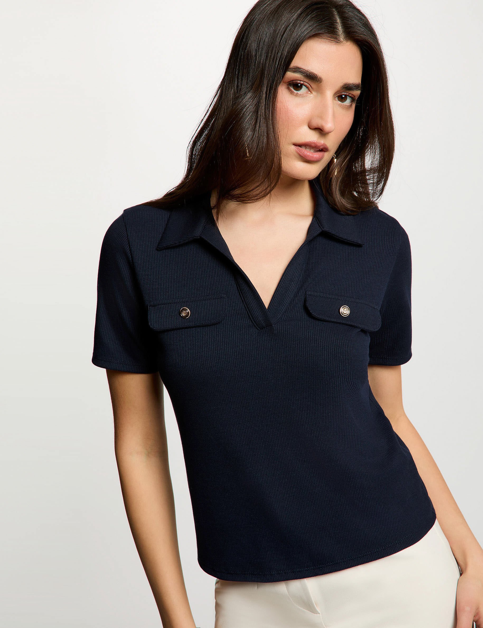 T shirt manches courtes femme - vue 1