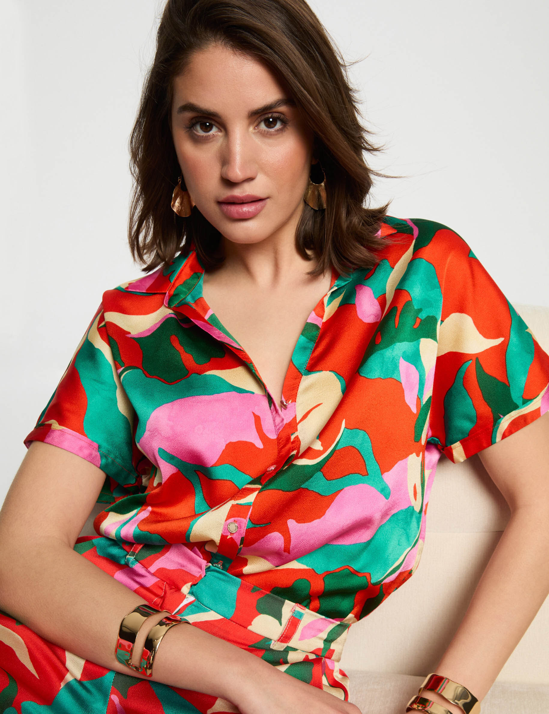 Chemise manches courtes - Morgan - Modalova