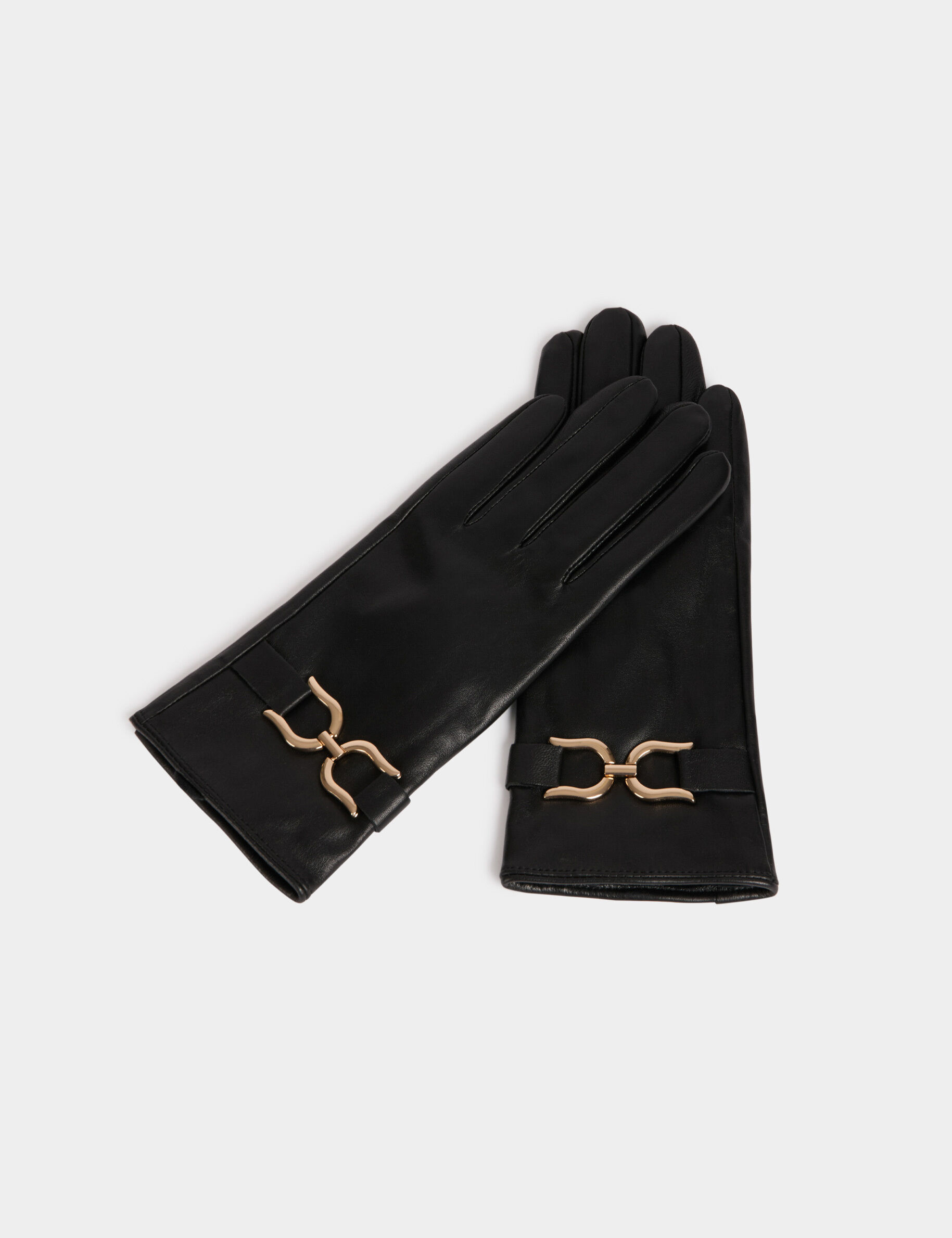 Gants avec boucle femme