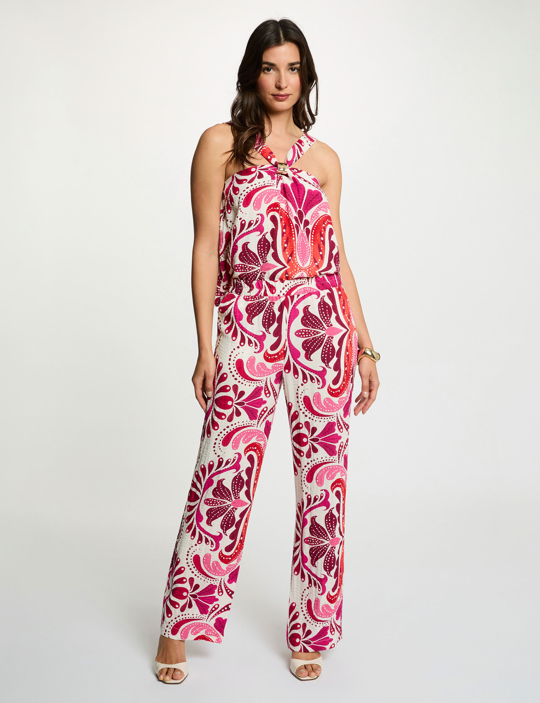 Pantalon droit fluide femme - vue 1