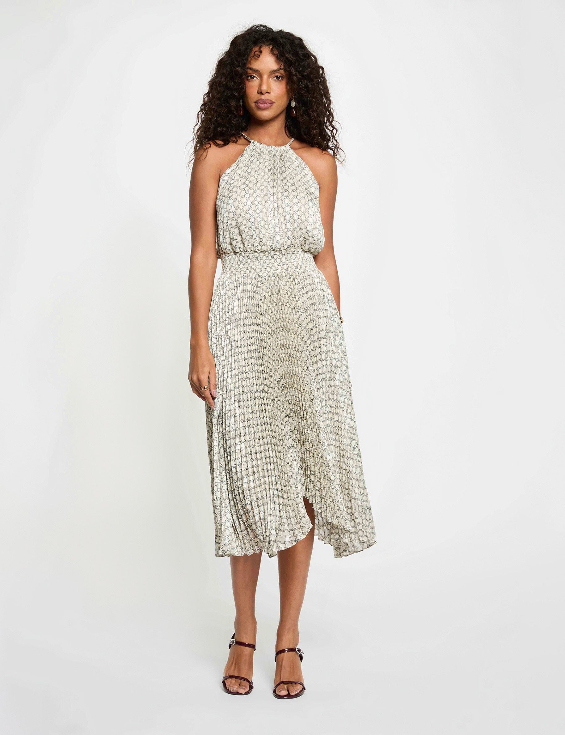 Robe emmanchures américaines femme