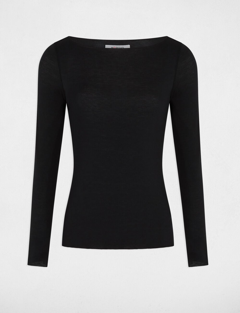 T-shirt manches longues noir femme
