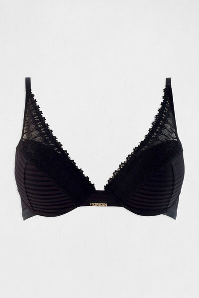Soutien-gorge coques noir femme