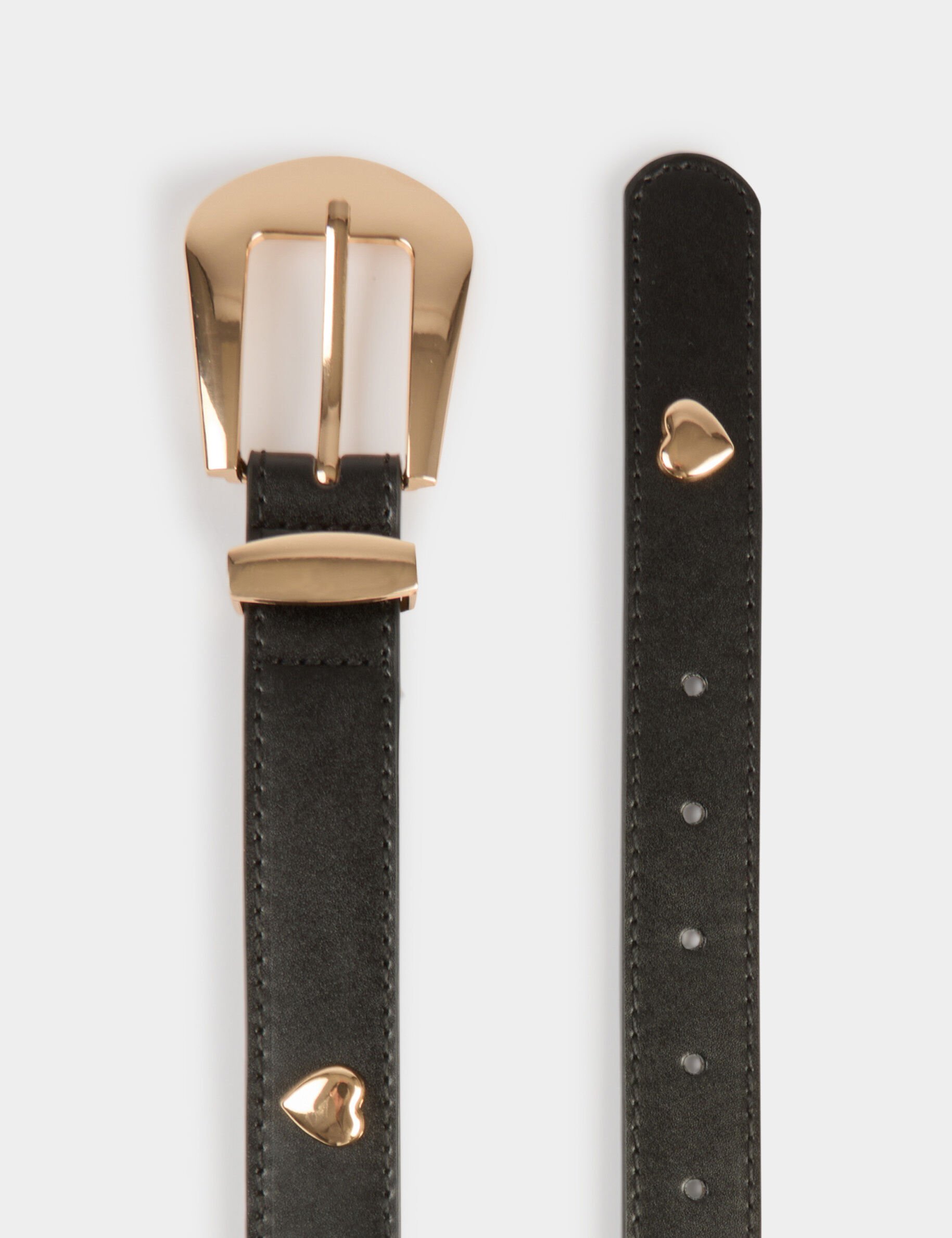 Ceinture fine similicuir femme