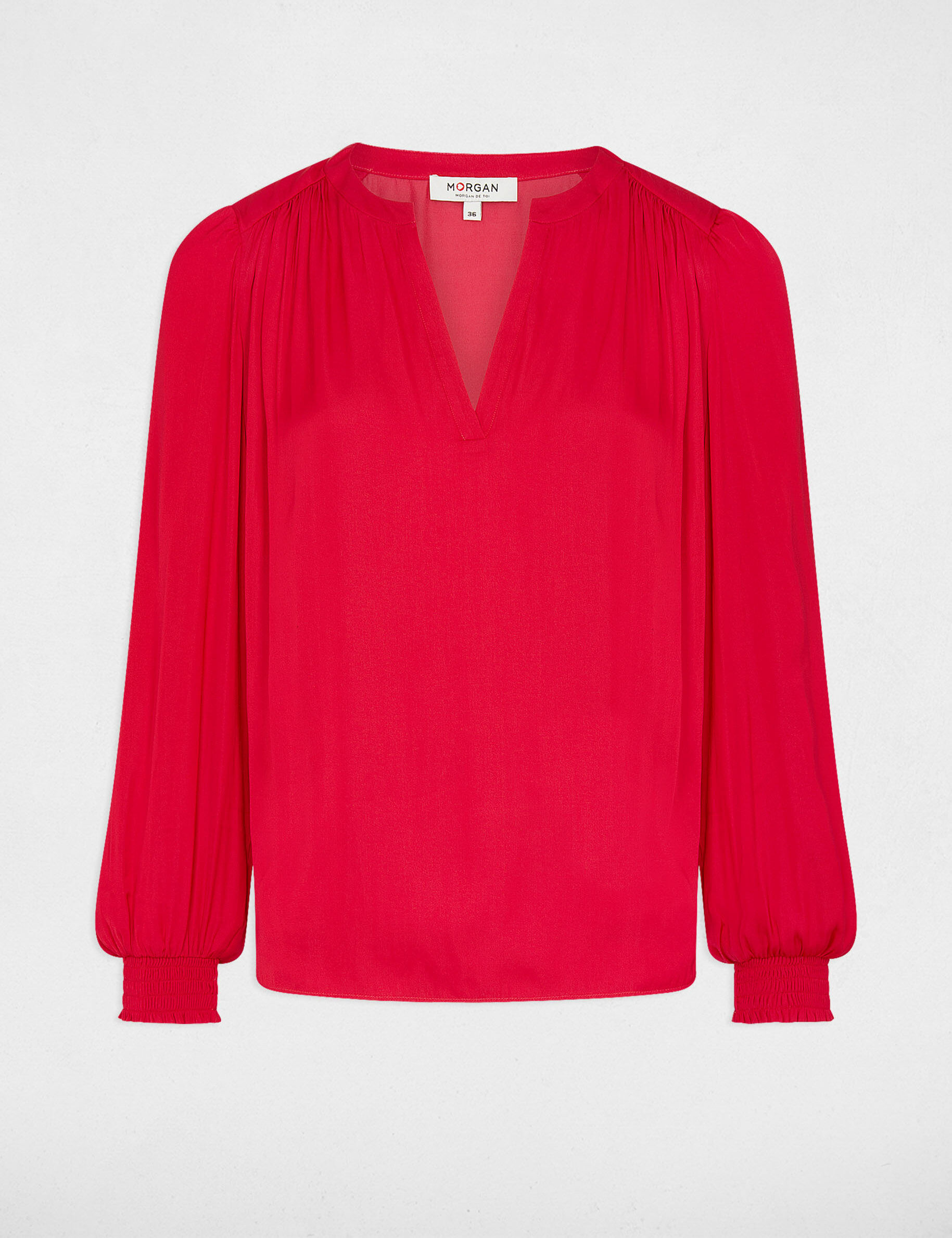 Blouse Fleurie Morgan Manches Courtes - Taille 34, Neuve Sans étiquettes, Style Printanier