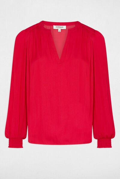 Blouse Morgan Femme – Floral Multico – Taille L – Été – Neuve Avec étiquettes