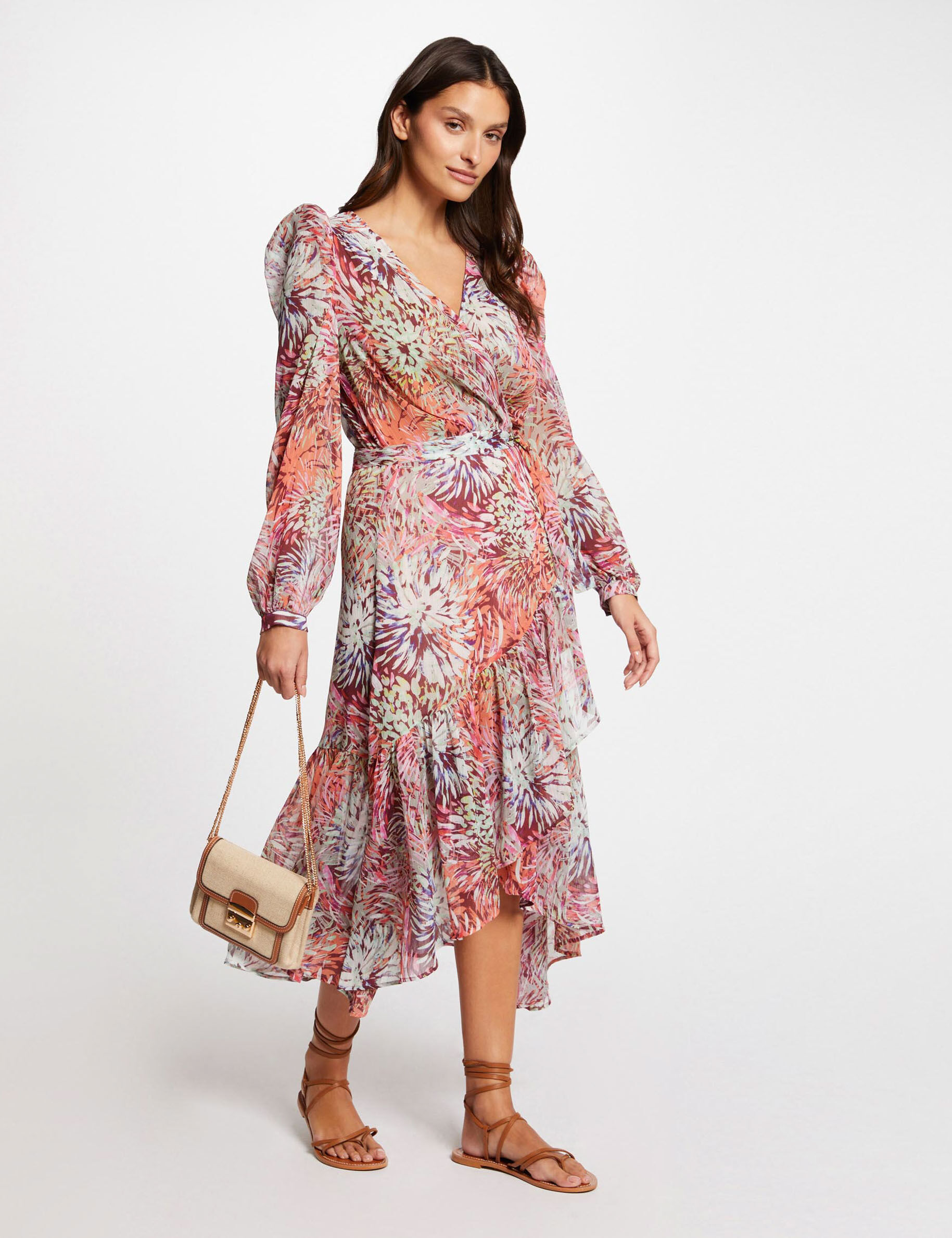 Modèle de robe enveloppe en pagne deals