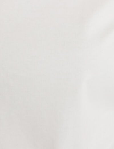 T-shirt manches courtes blanc femme