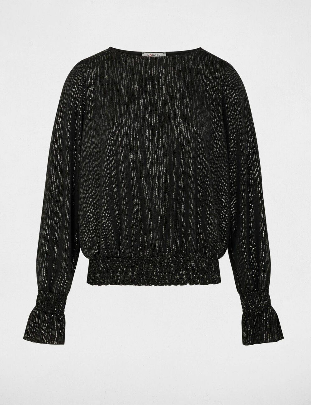 T-shirt manches longues noir femme