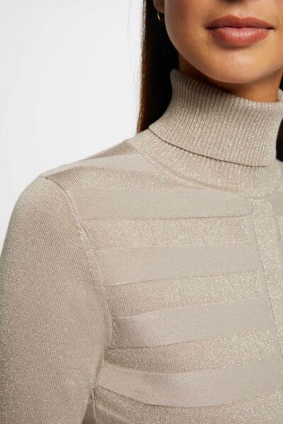PULL,Pull à col roulé et manches longues pour femme, en velours épais, grande taille 4XL, hiver PULL,Pull à col roulé et manches longues pour femme, en velours épais, grande taille 4XL, hiver