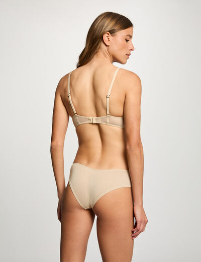 Soutien-gorge couleur chair beige femme