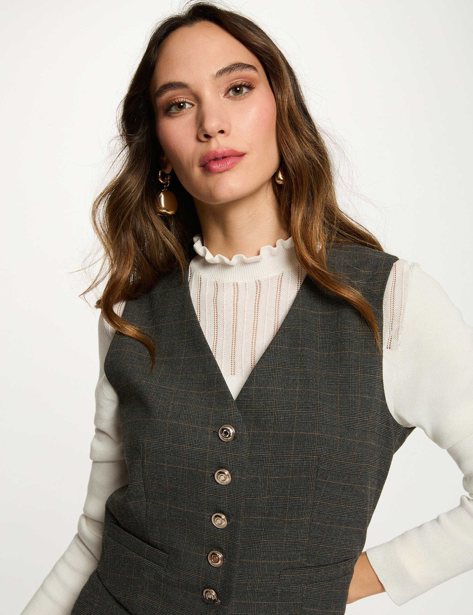 Gilet sans manches ajusté - Morgan - Modalova