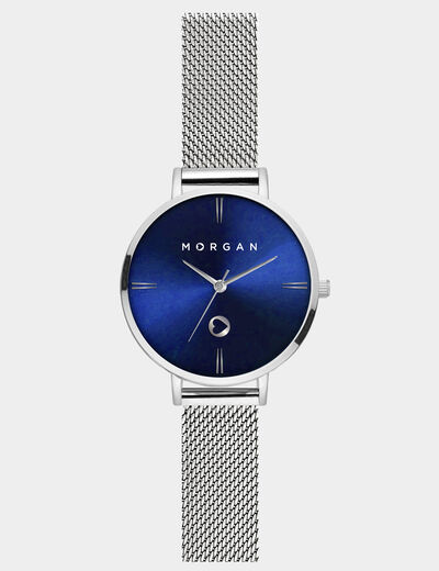 Montre couleur argent femme