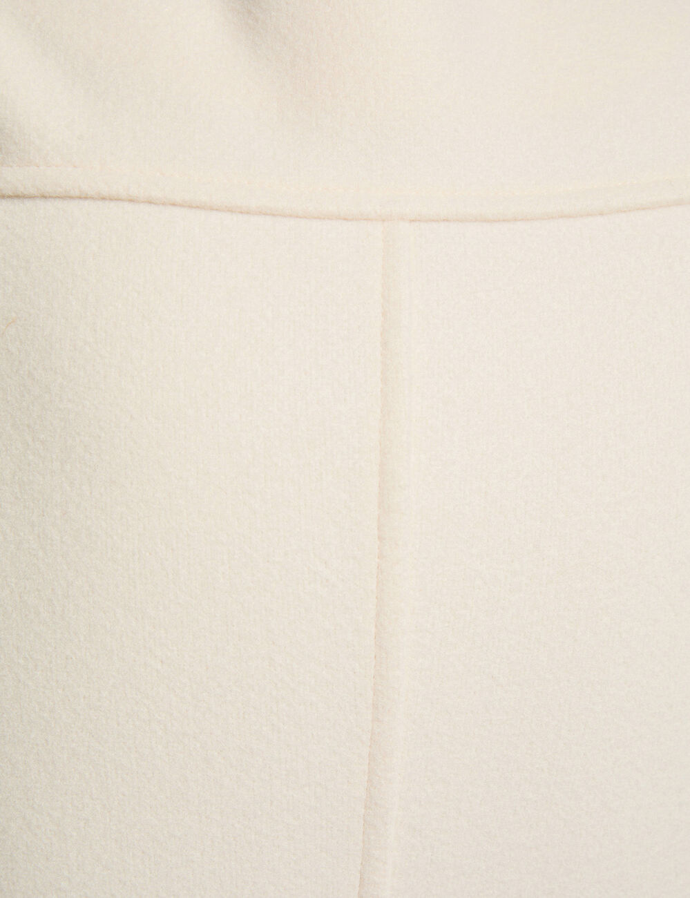 Veste courte &agrave; boutons ivoire femme