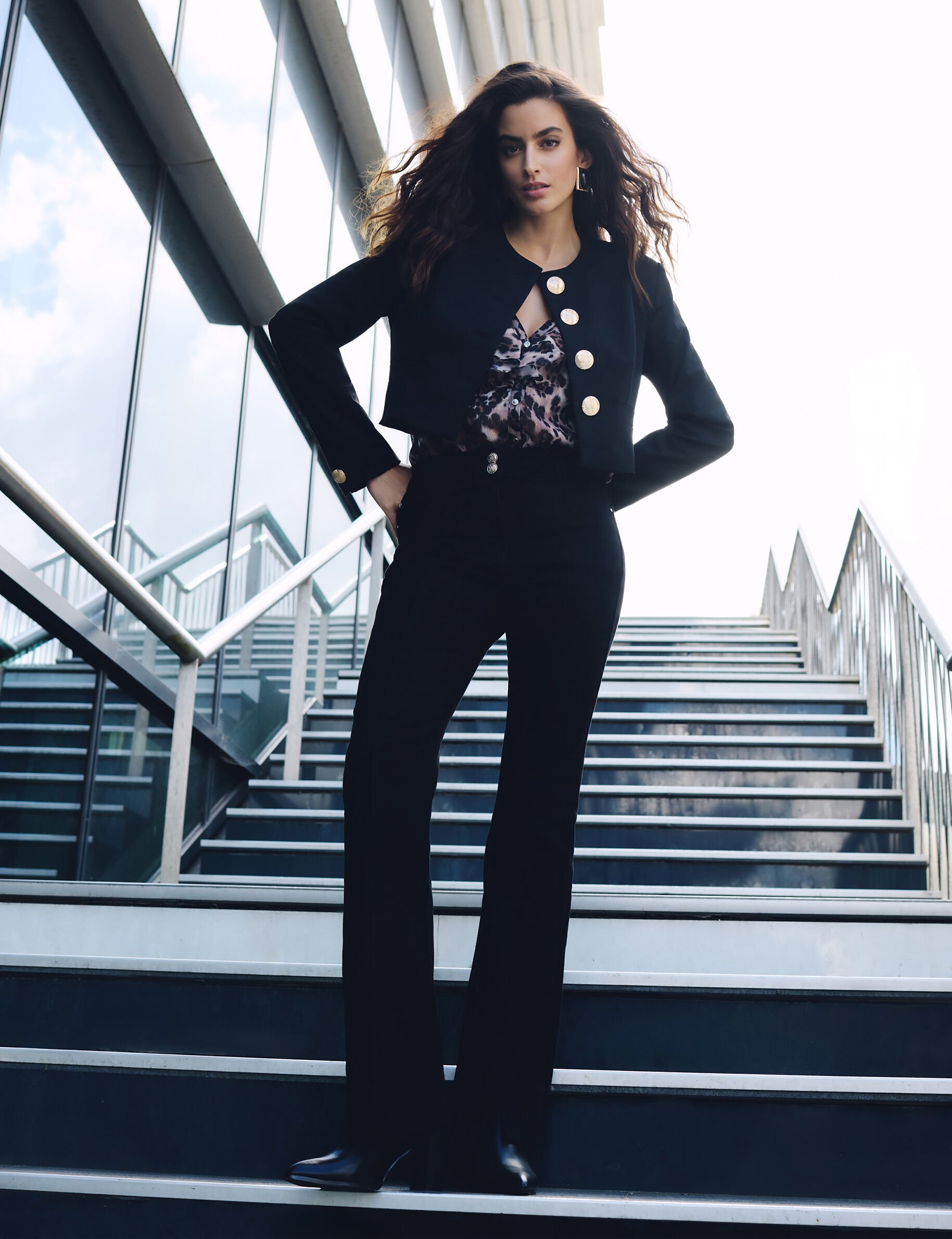 Veste courte sans manches femme - vue 4