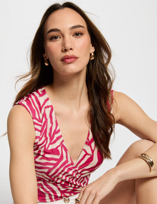 Débardeur sans manches multicolore femme
