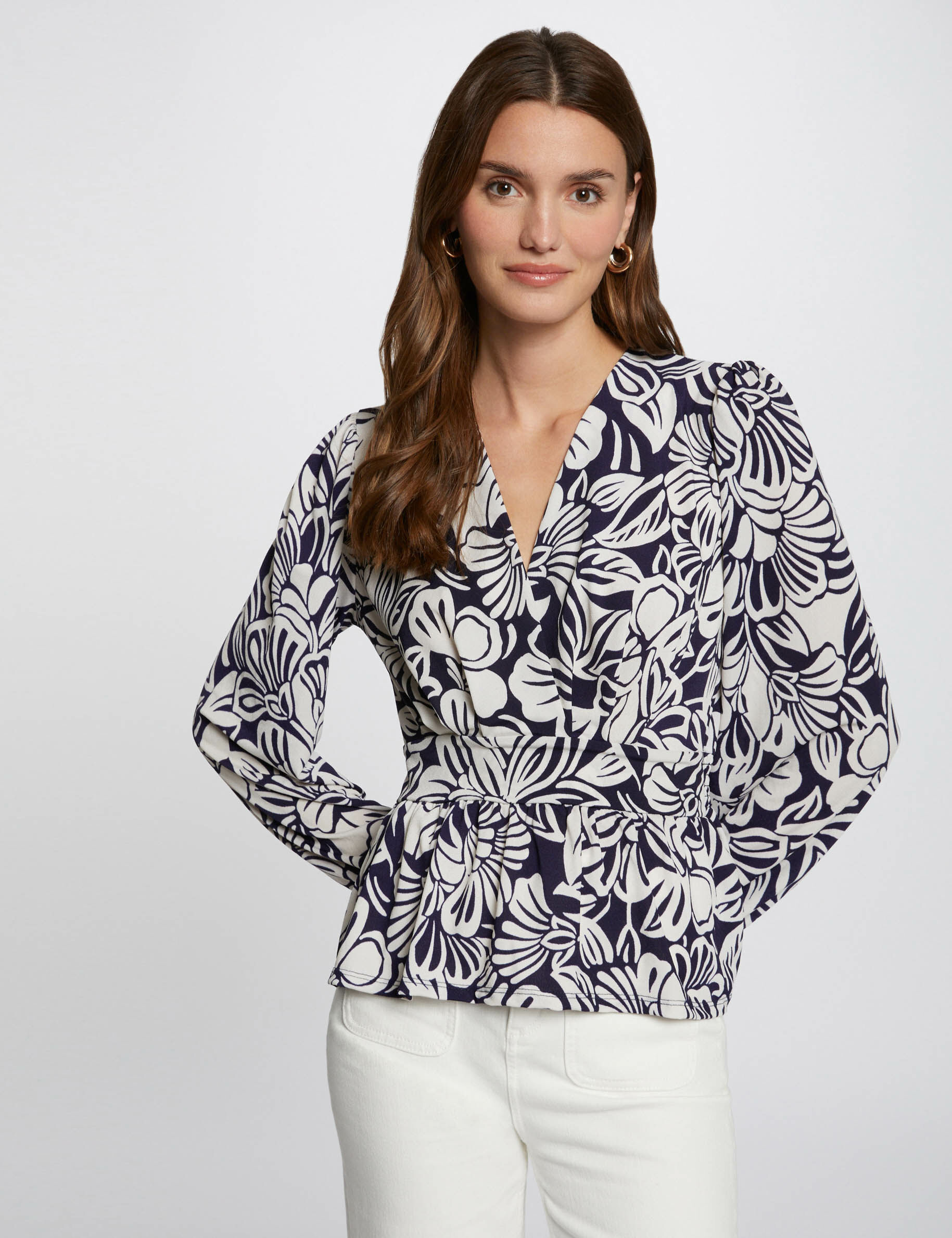 T-shirt imprimé multico femme - Morgan - Modalova