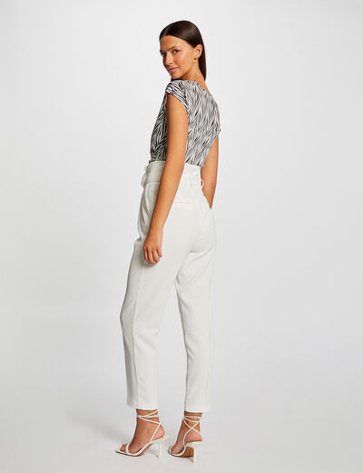 T-shirt manches courtes imprimé multico femme