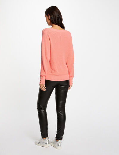 Pantalon Skinny Apt. 9 En Simili Cuir Noir à Rayures - Taille 8 - Occasion Très Bon État