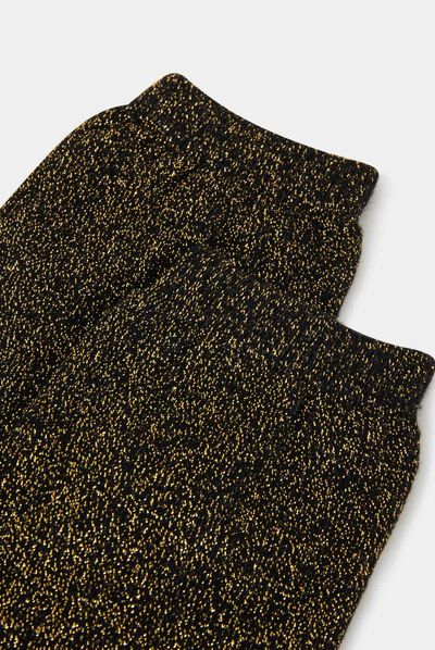 Boîte 4 paires chaussettes dore femme