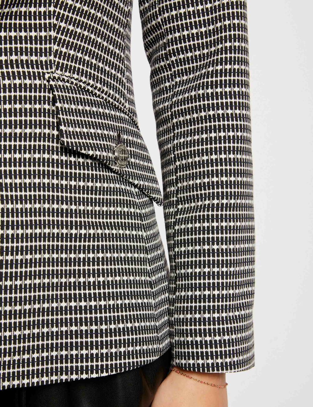 Blazer imprimé géométrique multico femme