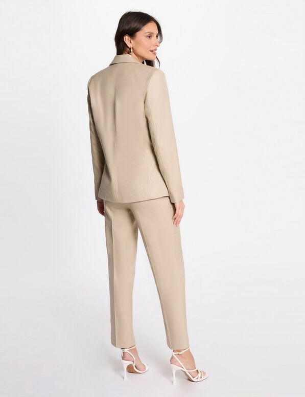 blazer fils metallises marron clair femme Blazer fils métallisés marron clair femme
