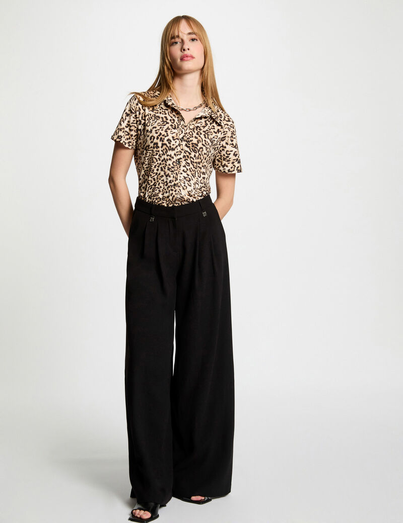 T-shirt manches courtes multicolore femme