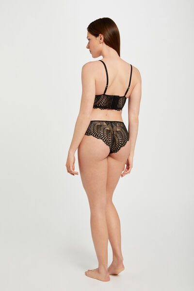 Soutien-gorge armatures noir femme