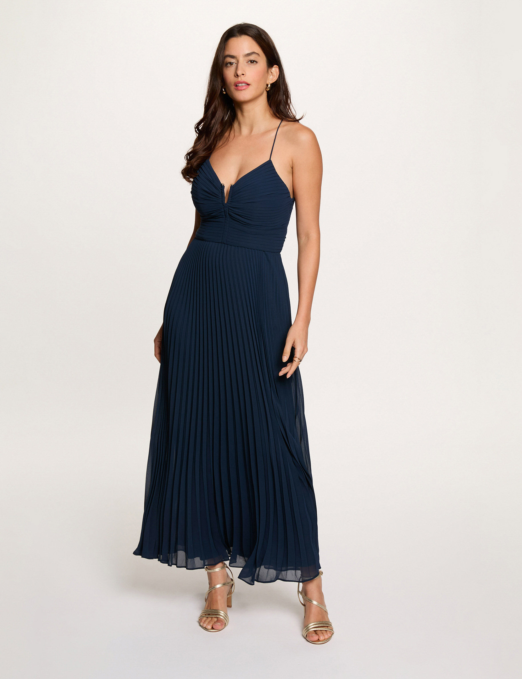 Robe longue dos ouvert femme - vue 3