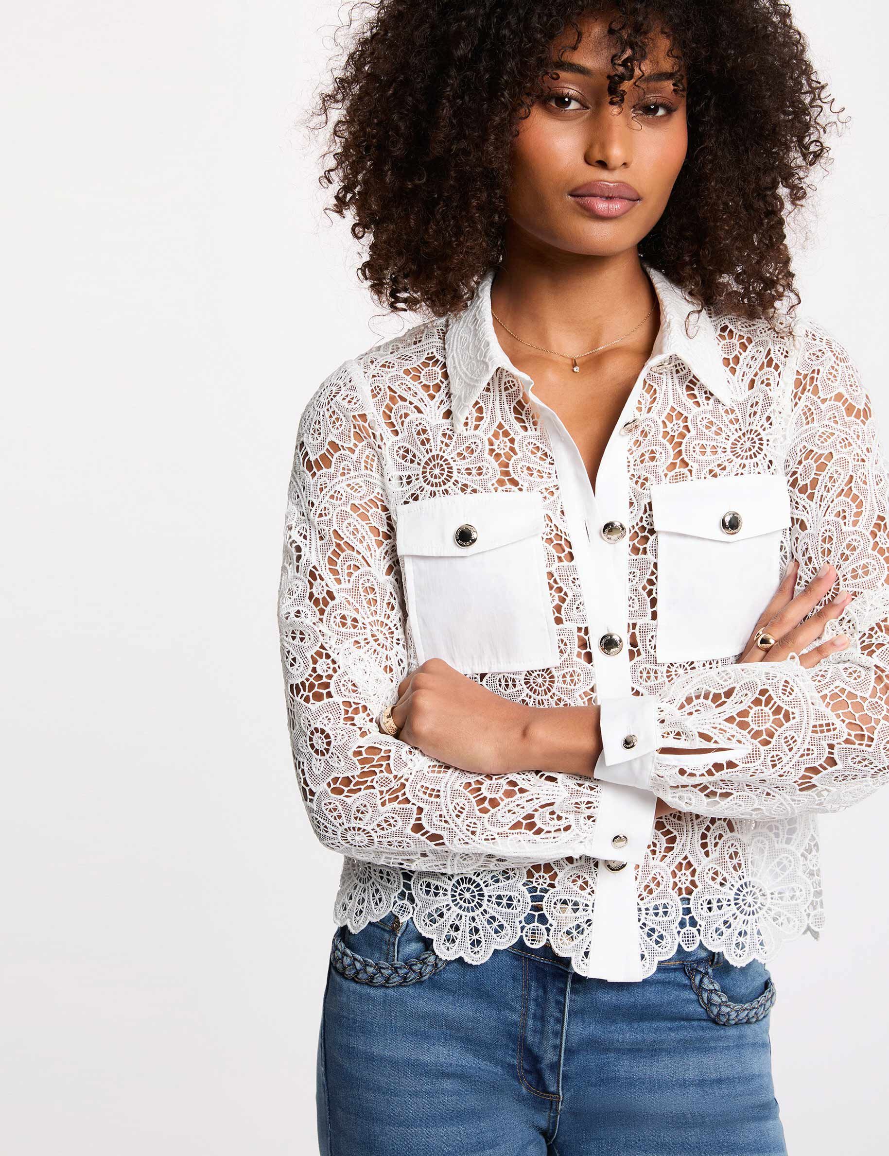 Chemise manches longues femme - vue 1